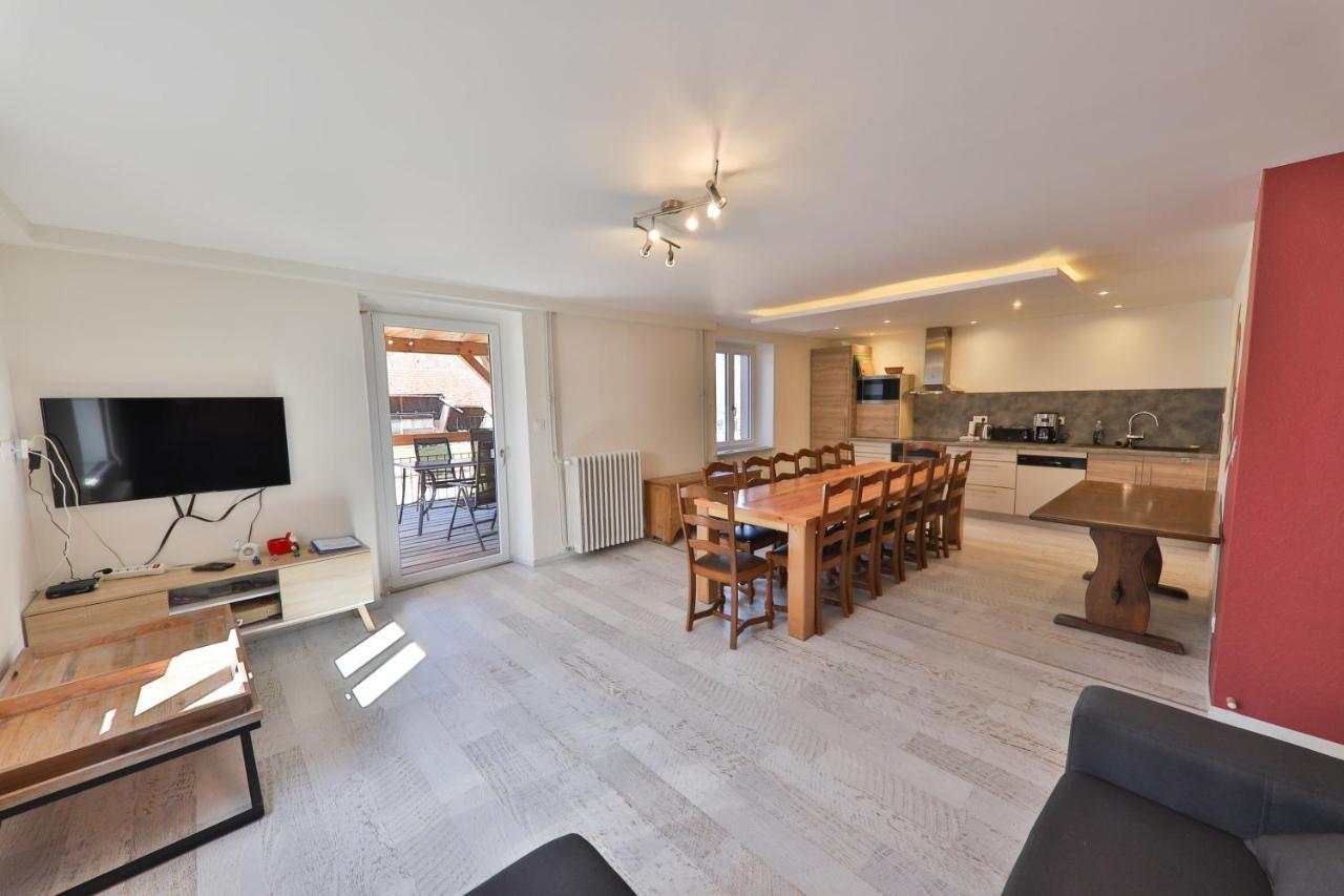 Locations Des 3 Sommets Avec Sauna Et Spa En Alsace Sondernach Bagian luar foto