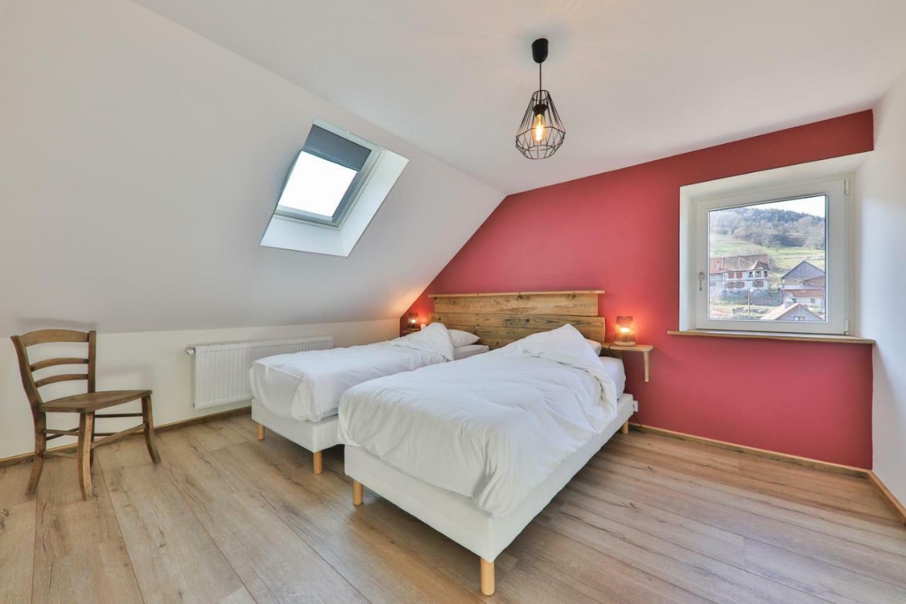Locations Des 3 Sommets Avec Sauna Et Spa En Alsace Sondernach Bagian luar foto